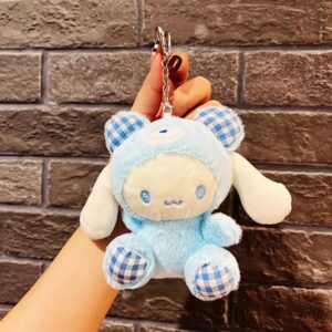 Plush plaid animal-jade dog