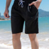 Wholesale Men's Quick Dry Beach Shorts Polyester Swimwear