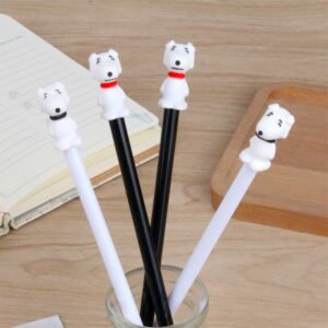 Black 0.5mm / White dog head