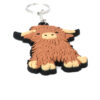 O1CN01Zb7Ili2GXVJcP4clq_2212381359025-0-cib Wholesale Highland Cow Key Accessories Highland Cow PVC Keychain