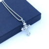 Wholesale Diamond Cross Alloy Necklace
