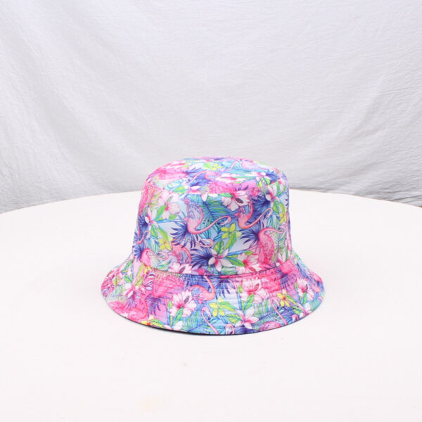 Wholesale Polyester Cotton Printed Double Sided Bucket Hat