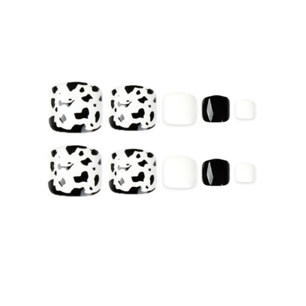 O1CN01ZhWOv92NGHfKtKrAZ_4234819935-0-cib Wholesale Black & White Leopard Foot Nail Stickers