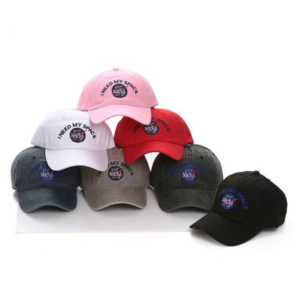 O1CN01ZhkEWr1y1kfPnSf9C_2208779926519-0-cib Wholesale Cotton NASA I NEED MY SPACE Astronaut Baseball Caps