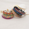 Wholesale Jewelry Bohemian Rainbow Miyuki Beads Bracelet