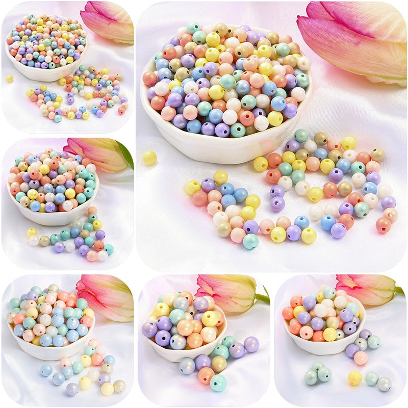 Wholesale Acrylic Colorful Circle Beads