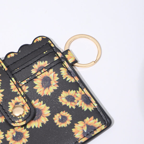 Wholesale PU Heart Marble Sunflower