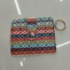Wholesale PU Printing Card Bag Creative Key Chain