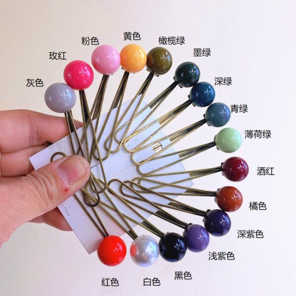 O1CN01Zsem8i28CsTdoRwYi_1872647897-0-cib Wholesale Colorful Beads Hairpins