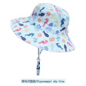 seahorse sky blue bottom / Adult*(56-60)