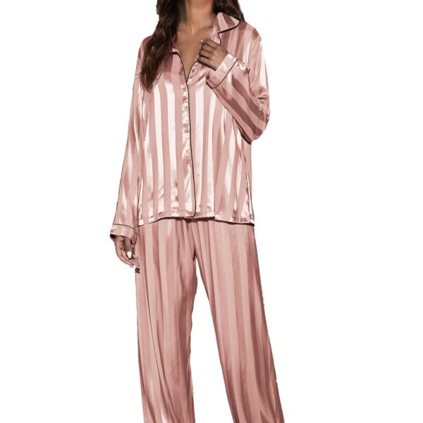 O1CN01ZuNdfs1g0EU5HvDeP_2208903404079-0-cib Wholesale Jacquard Wide Strip Home Clothes Set Pajamas