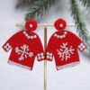 Wholesale Handmade Creative Christmas Rice Bead Earrings and Earrings