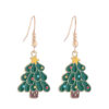 O1CN01ZvYYrp1G1trS0gKJp_2024060563-0-cib Wholesale Cartoon Santa Claus Snowman Bells Snowflake Christmas Earrings
