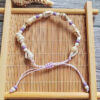 Wholesale Rice Bead Natural Shell Conch Handmade Woven Bracelet