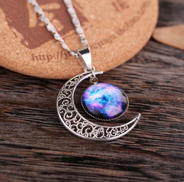 O1CN01ZxoadM1mnau1ORQnW_2549164999-0-cib Wholesale Starry Sky Moon Time Gemstone Necklace