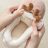 Wholesale Thick Soled Plush Christmas Deer Cotton Mops