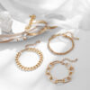O1CN01a1ooJ42AVJhp5t4bz_2073408208-0-cib Wholesale Twist Chain Set of Four Bracelet