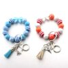 Wholesale Tassel Dragonfly Bull Head Lion Love Angel Acrylic Wrist Keychain