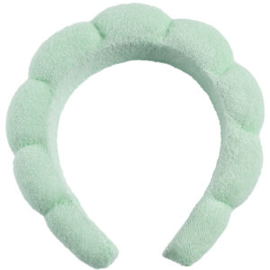Jelly green headband (towel velvet)