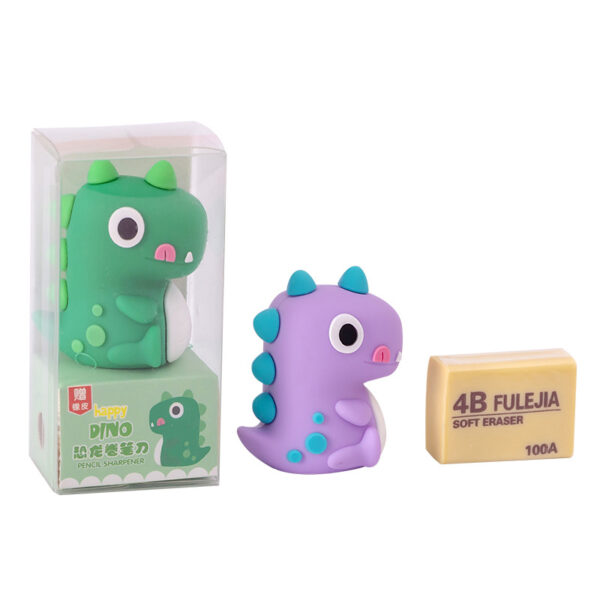 Wholesale Eraser, Portable and Cute Silicone Pencil Sharpener for Primary School Students