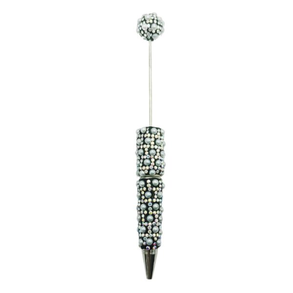 O1CN01a3jx3d1WH2voXKg4n_2215718862762-0-cib-2 Wholesale Full of Diamonds and Pearls Creative Gradient Bead Piercing DIY Ballpoint Pen