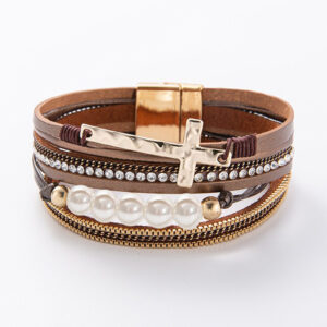 Brown (shell bead style)