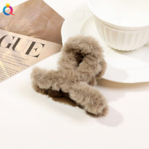 9cm plush cross-brown / Qiyue factory direct sales