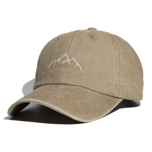 Peak Pattern Cap-Khaki / Adjustable