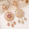 Wholesale Diamond Alloy Dream Catcher Keychain