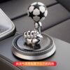 Wholesale Zinc Alloy Solar Suspended Rotating Football Metal Aromatherapy Ornaments