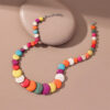 Wholesale Colorful Stone Creative Necklaces