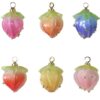 Wholesale Pink Drop Glue Strawberry Resin Jewelry Accessories Beads