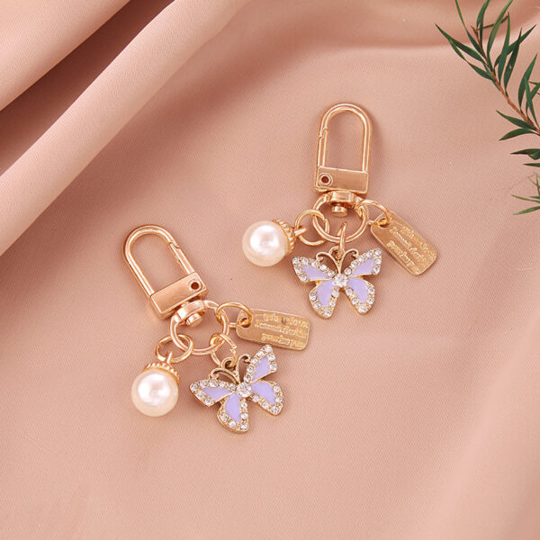 Wholesale Metal Butterfly Keychain