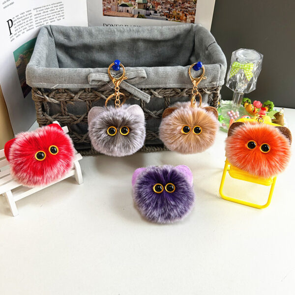 O1CN01aDesJr1fm28WyQWqY_2212485874048-0-cib Wholesale Blush Cat Ball Plush Doll Keychain