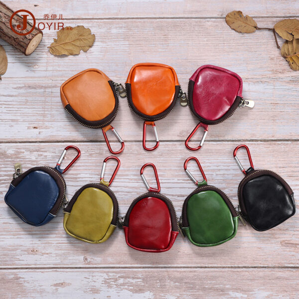 O1CN01aG2Zh51oddKmGgZSb_1646515248-0-cib Wholesale Coin Purse Multifunctional Earphone Storage Bag Genuine Leather