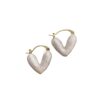 Wholesale Niche Drop Glaze Love Delicate and Versatile Stud Earrings