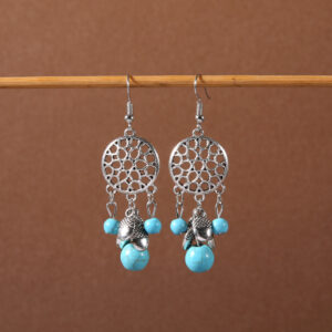 30-antique turquoise earrings