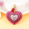 O1CN01aGqs2X2FkxMc8tpSW__2215970798919-0-cib Wholesale Peach Heart Diamond Tassel Keychains