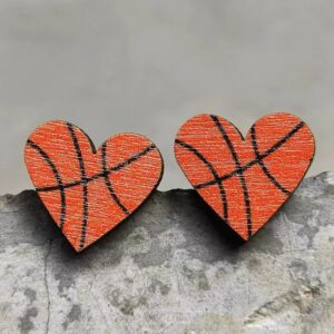 Heart-shaped basketball