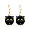Wholesale Halloween Alloy Skull Earrings