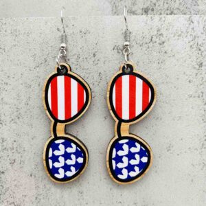 JE1321A / Wooden earrings