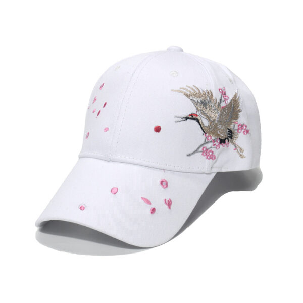 O1CN01aKDtIa1QAjWgoIhr9_962731936-0-cib Wholesale Polyester Crane Plum Blossom Embroidery Baseball Cap