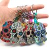 O1CN01aKkfWY1czMjjGsOyV_2211273843671-0-cib Wholesale Day of the Dead Skull Mexican Calavera Acrylic Keychain