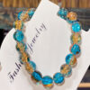 Wholesale girls' high-end beaded light luxury unisex broken bead plate play crystal bracelet