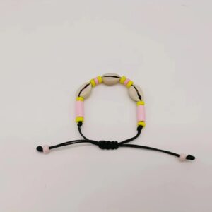 Pink yellow black rope