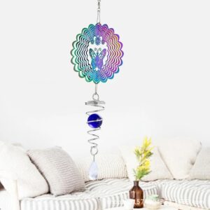 Curved edge plated butterfly