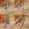 Wholesale Independence Day Metal Keychain