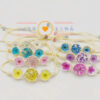 Wholesale Cherry Blossom Hand-woven Real Flower Bracelet