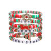 Wholesale Christmas Halloween Set Polymer Clay Bracelet