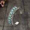 O1CN01aUauuZ1qyMi9hlx7t_2206372095564-0-cib Wholesale Bohemian Natural Turquoise Open Retro Pattern Bracelet